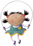 Girl skip